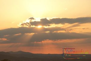 Sonnenuntergang Salzburg