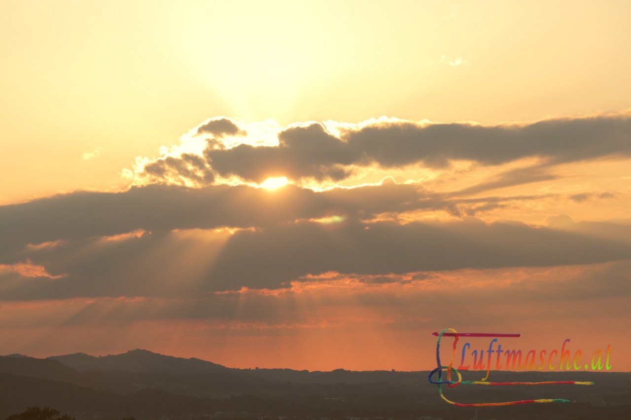 Sonnenuntergang Salzburg