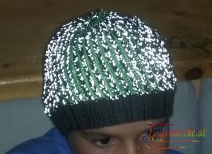 001_haube-reflexfaden-gestrickt Reflex garn