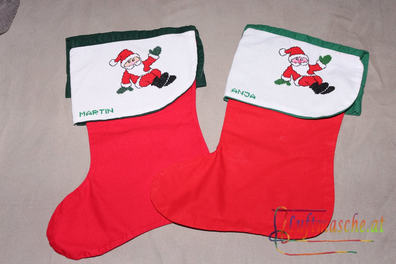 Nikolaus Socken genäht